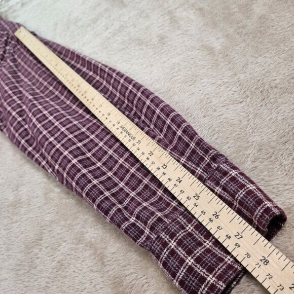 Eddie Bauer Flannel Shirt Mens Sz XLT Tall Button Up Relaxed Fit Plaid Checkered - Picture 5 of 10